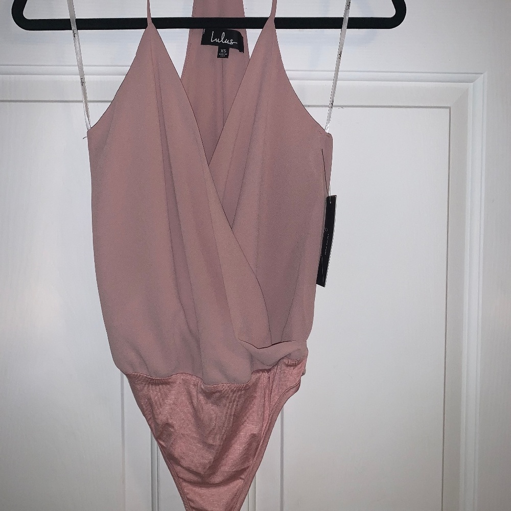 Blush bodysuit